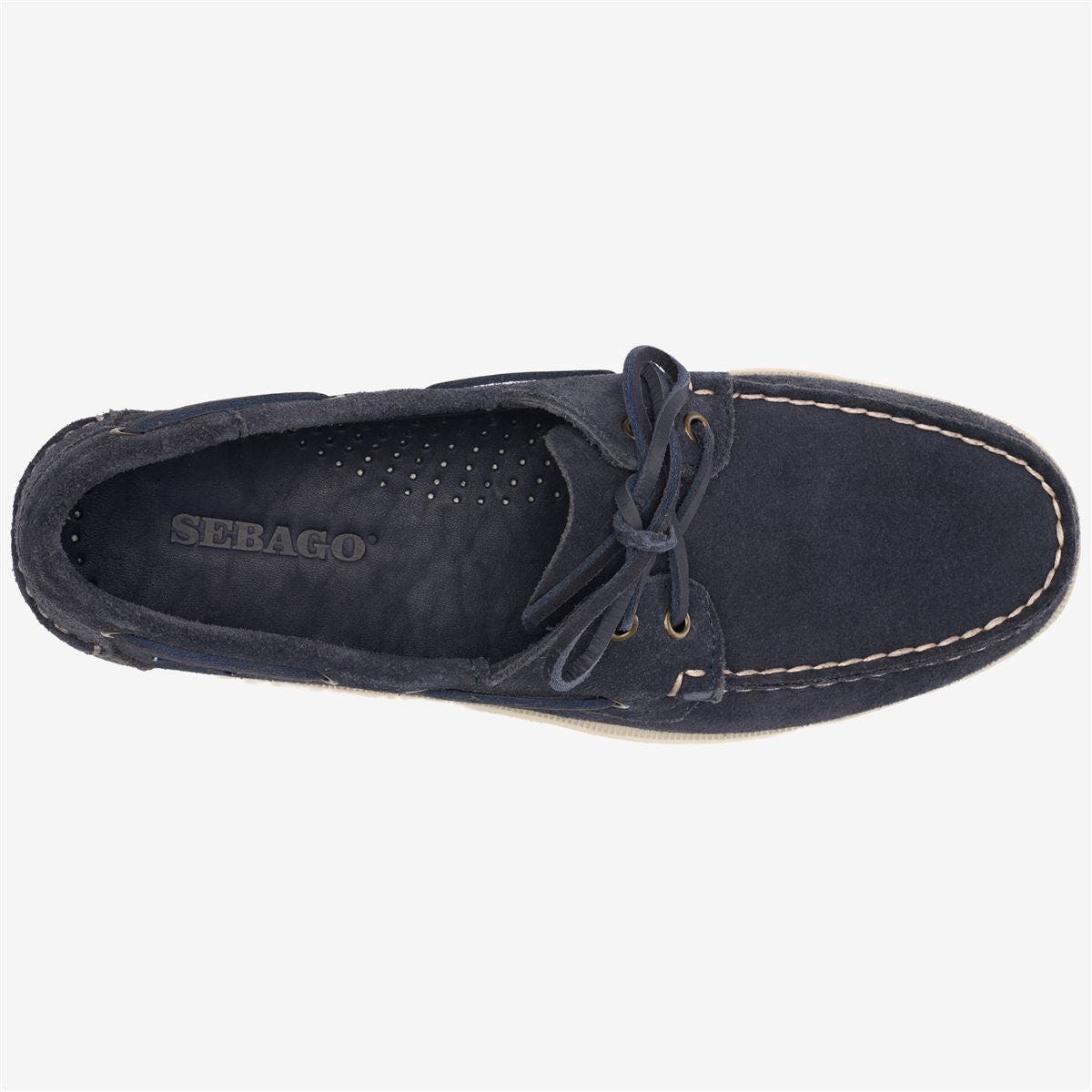 Docksides Portland Nubuck Boat Shoes, Alternate, color, Blue Universe