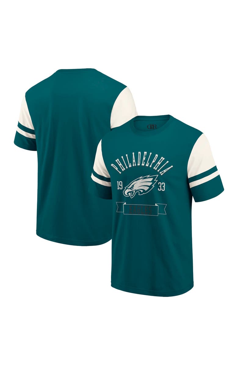 Darius Rucker Collection by Fanatics Men's Darius Rucker Collection by Fanatics  Midnight Green Philadelphia Eagles Football T-Shirt, Main, color, 