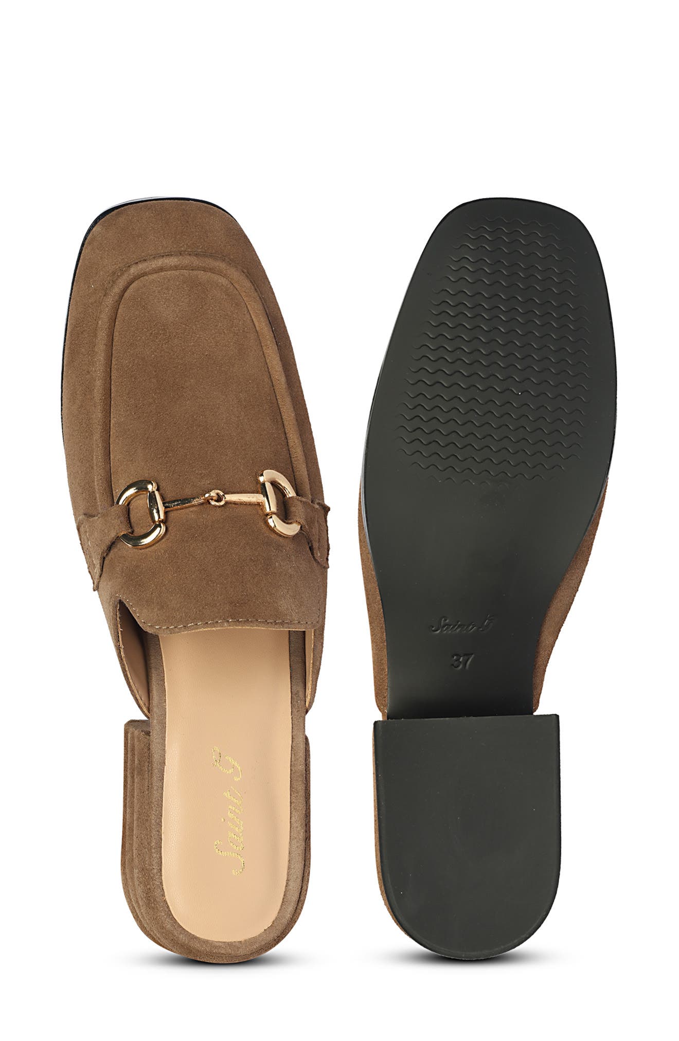 SAINT G Savannah Mule, Alternate, color, Dark Taupe