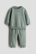 H&M 2-piece Sweatshirt Set