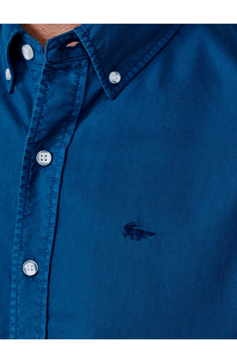 Aubin Horkstow Lightweight Oxford Shirt, Alternate, color, Bright Blue