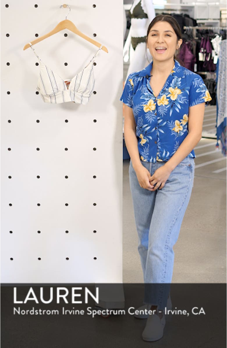 Day Drift Reversible Bikini Top, sales video thumbnail