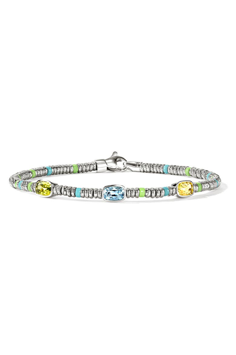 Heishi Bracelet, Main, color, PERIDOT