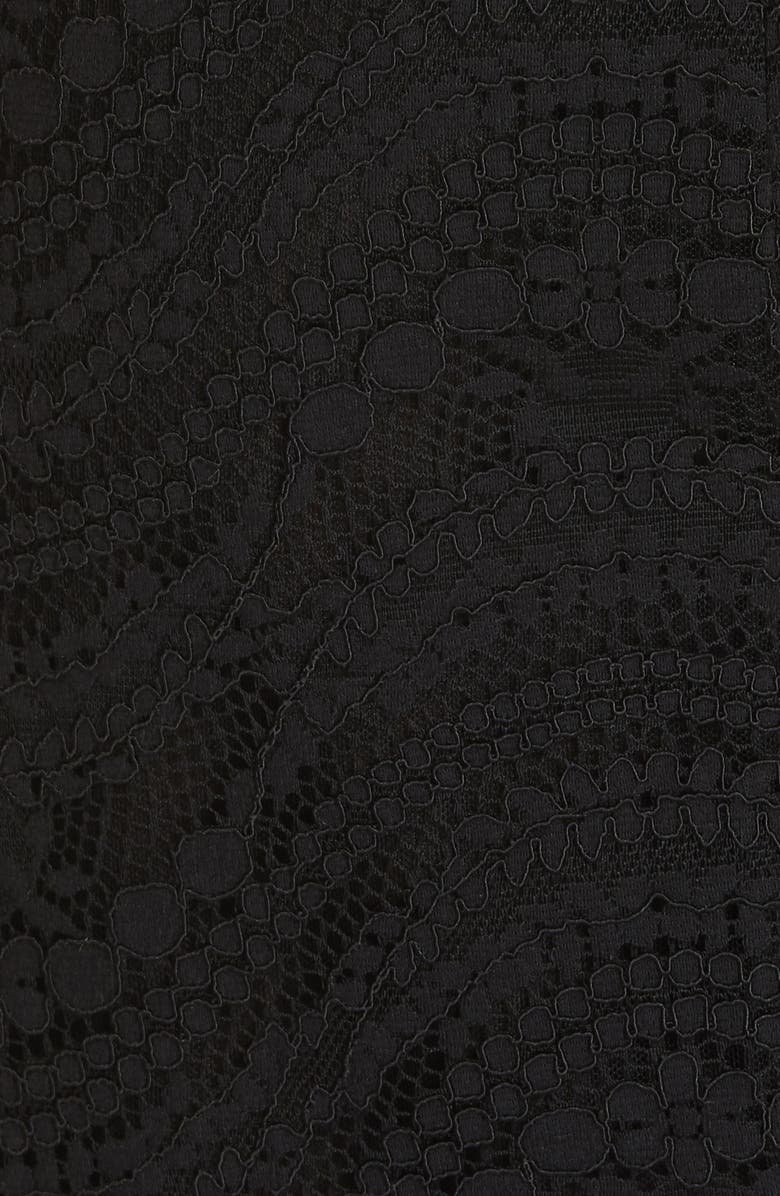 Simkhai Jonathan Simkhai Lace Bustier Bodysuit Dress, Alternate, color, 