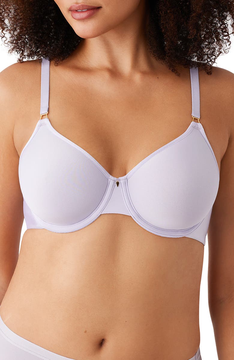 Wacoal Simply Done Underwire Convertible T-Shirt Bra, Main, color, Thistle
