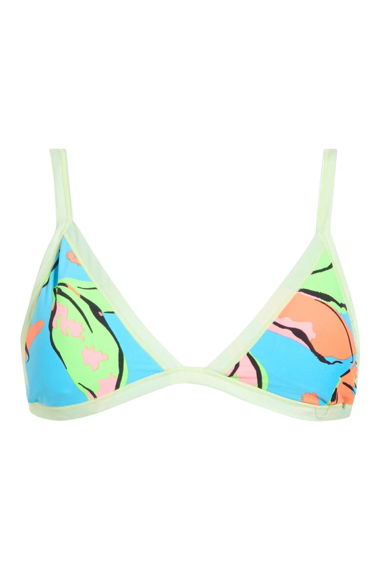 Rewind Reversible Bikini Top, Alternate, color, GREEN