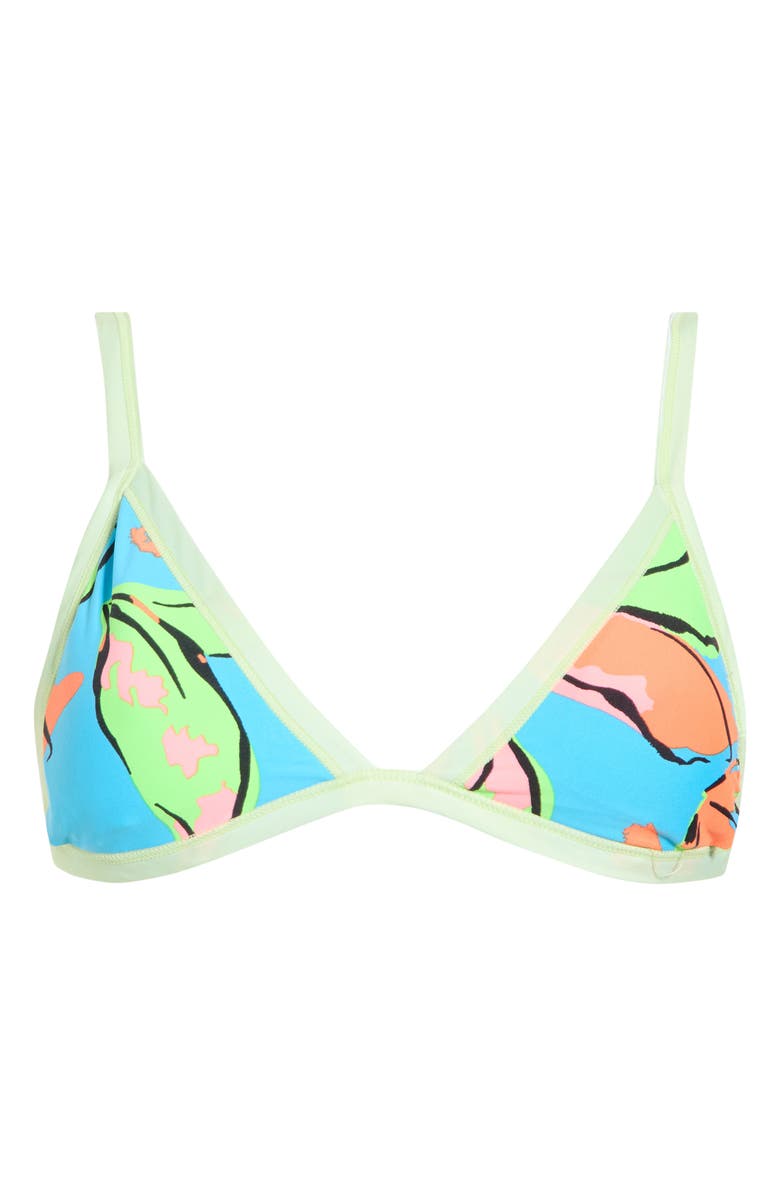 Maaji Rewind Reversible Bikini Top, Alternate, color, Green