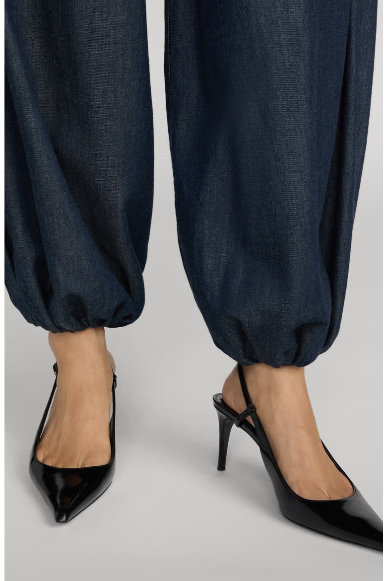 The Denim Balloon High Waist Balloon Leg Jeans, Alternate, color, RINSE