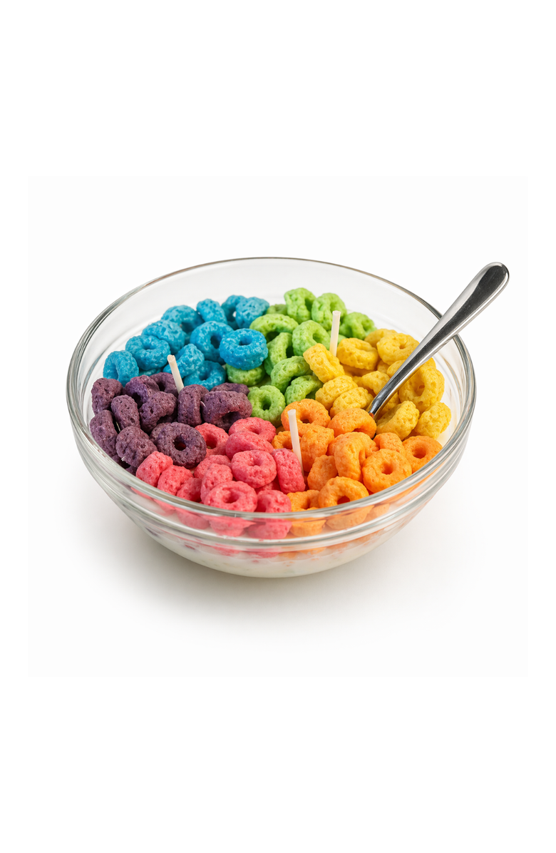 Southlake gifts Fruit Loops Cereal Candle, Main, color, Candle Only