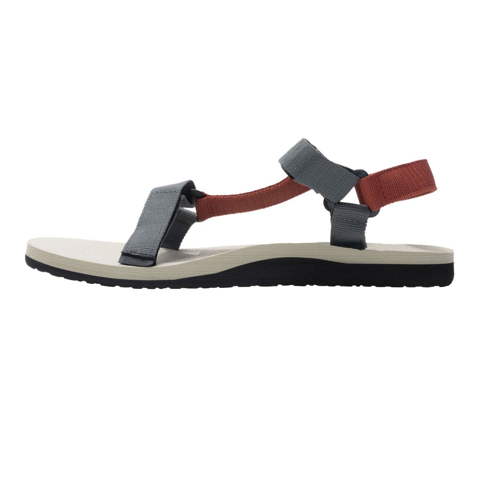 Vendeavour Sandals, Alternate, color, Dark Storm and Brick