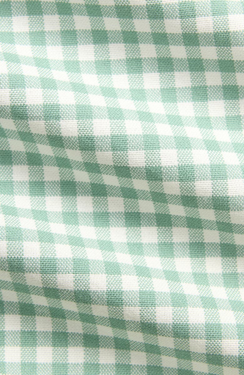 Polo Ralph Lauren Classic Fit Gingham Cotton Button-Down Oxford Shirt, Alternate, color, Faded Mint/ White