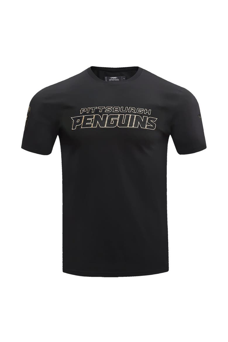 Men's Pro Standard Black Pittsburgh Penguins Wordmark T-Shirt, Alternate, color, Black