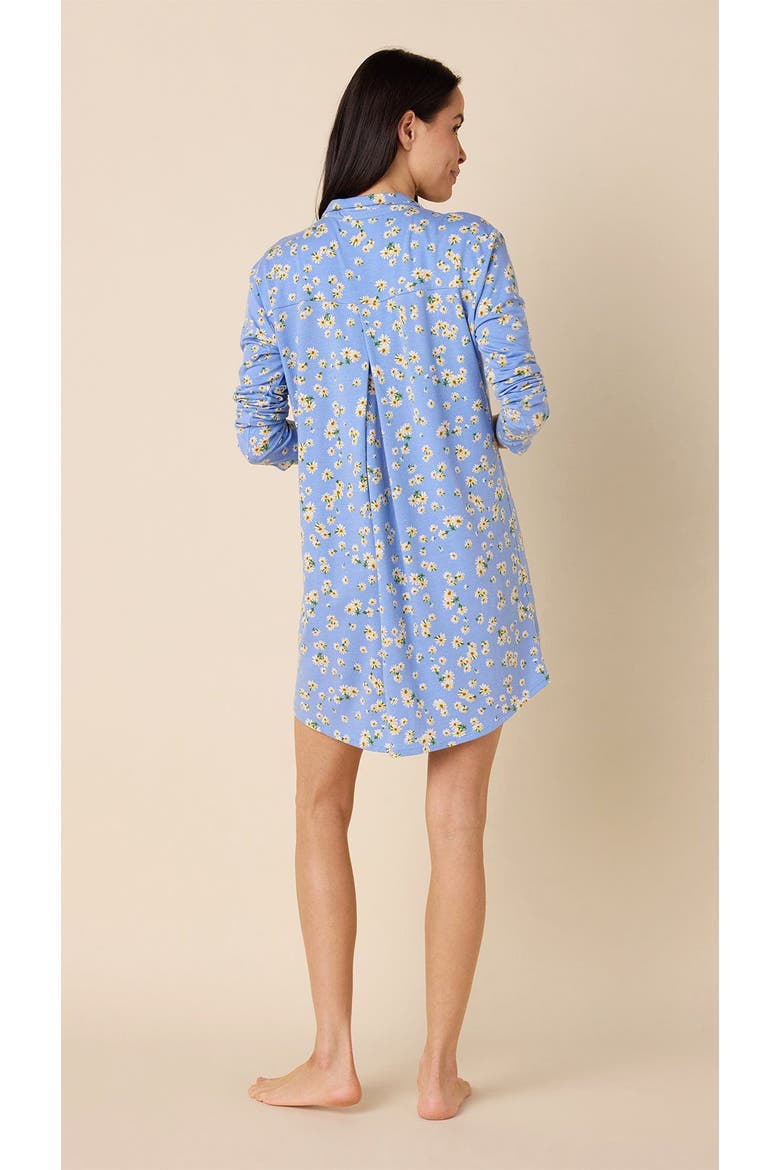 Pima Knit Night Shirt, Alternate, color, Marguerite