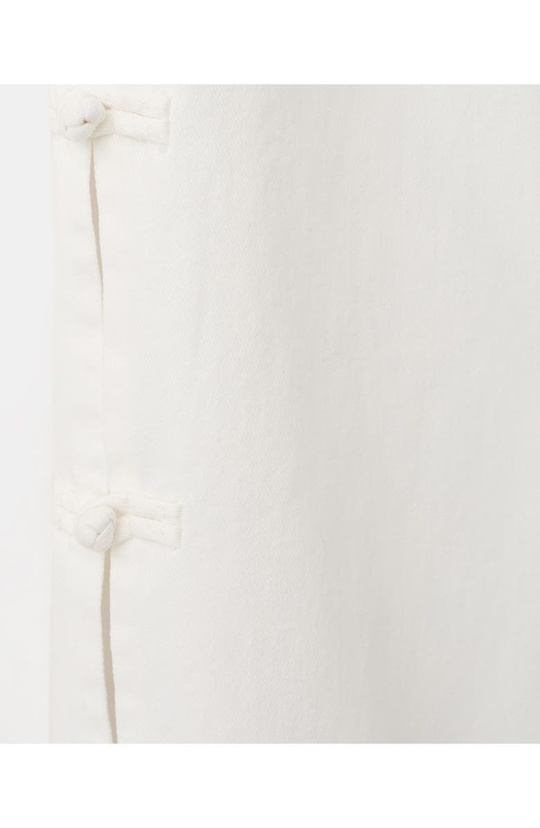MANGO TEEN Knot Detail Straight Leg Trouser Jeans, Alternate, color, 