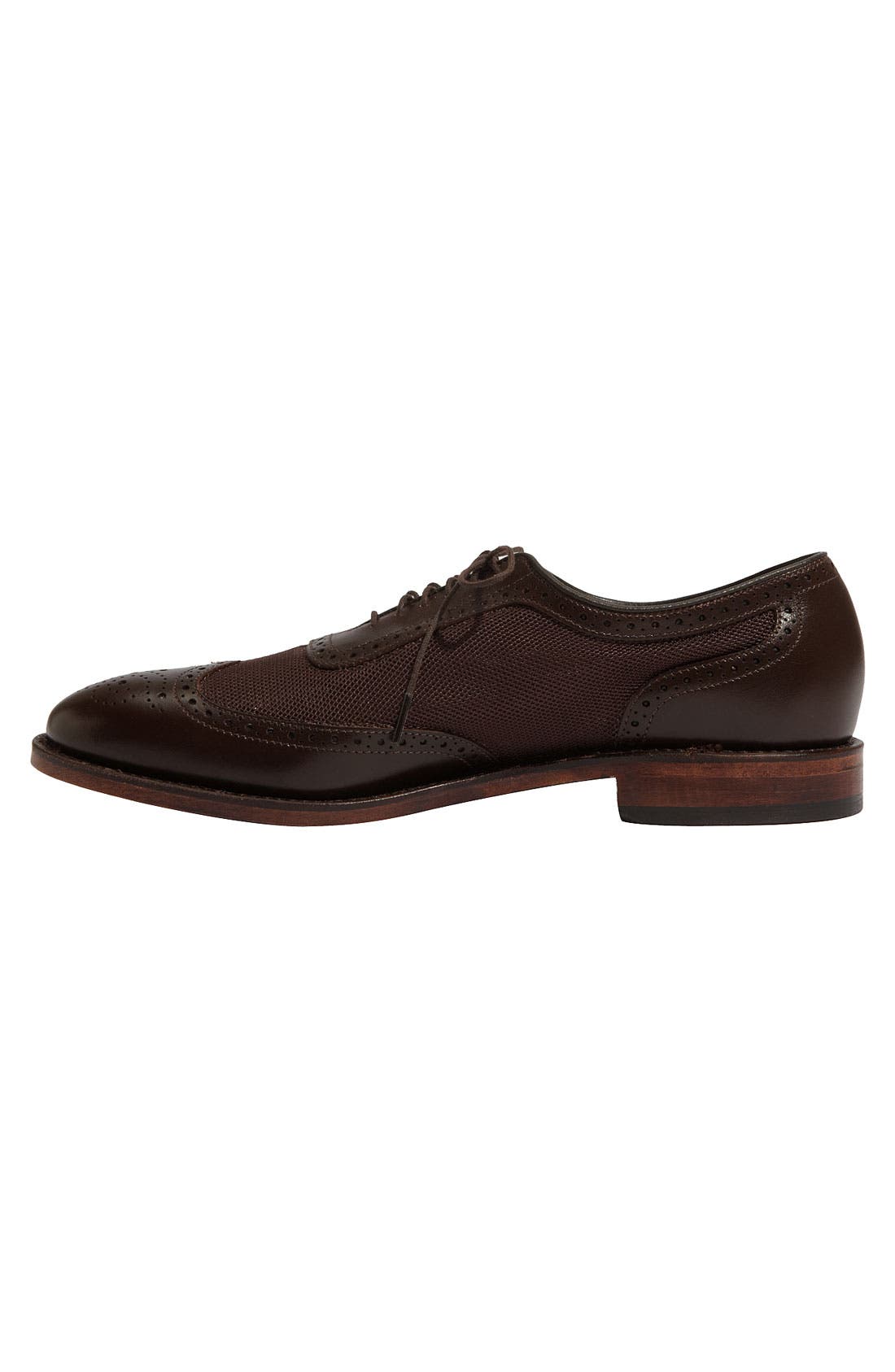'Strawfut' Oxford, Alternate, color, BROWN/NAVY