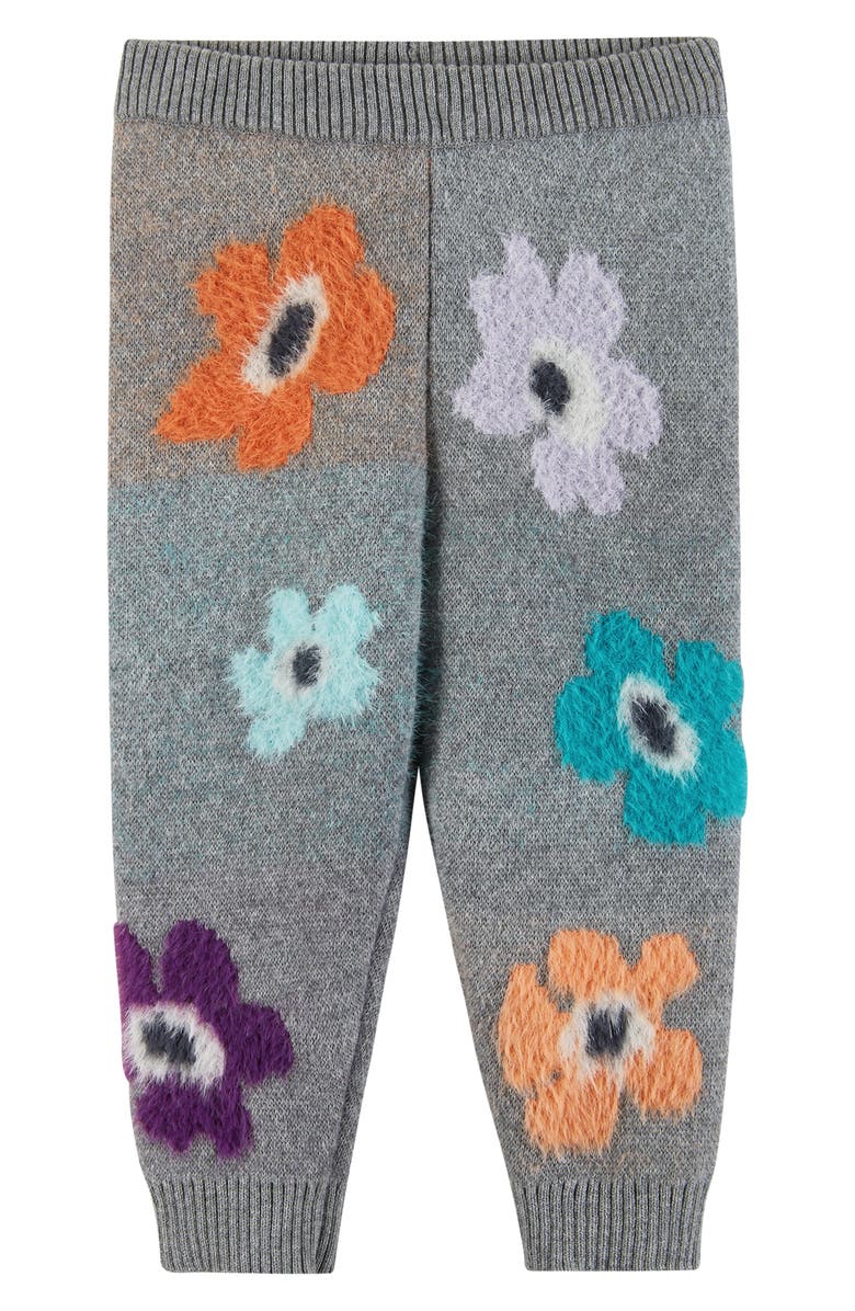 Andy & Evan Floral Sweater & Pants Set, Alternate, color, Grey Flowers