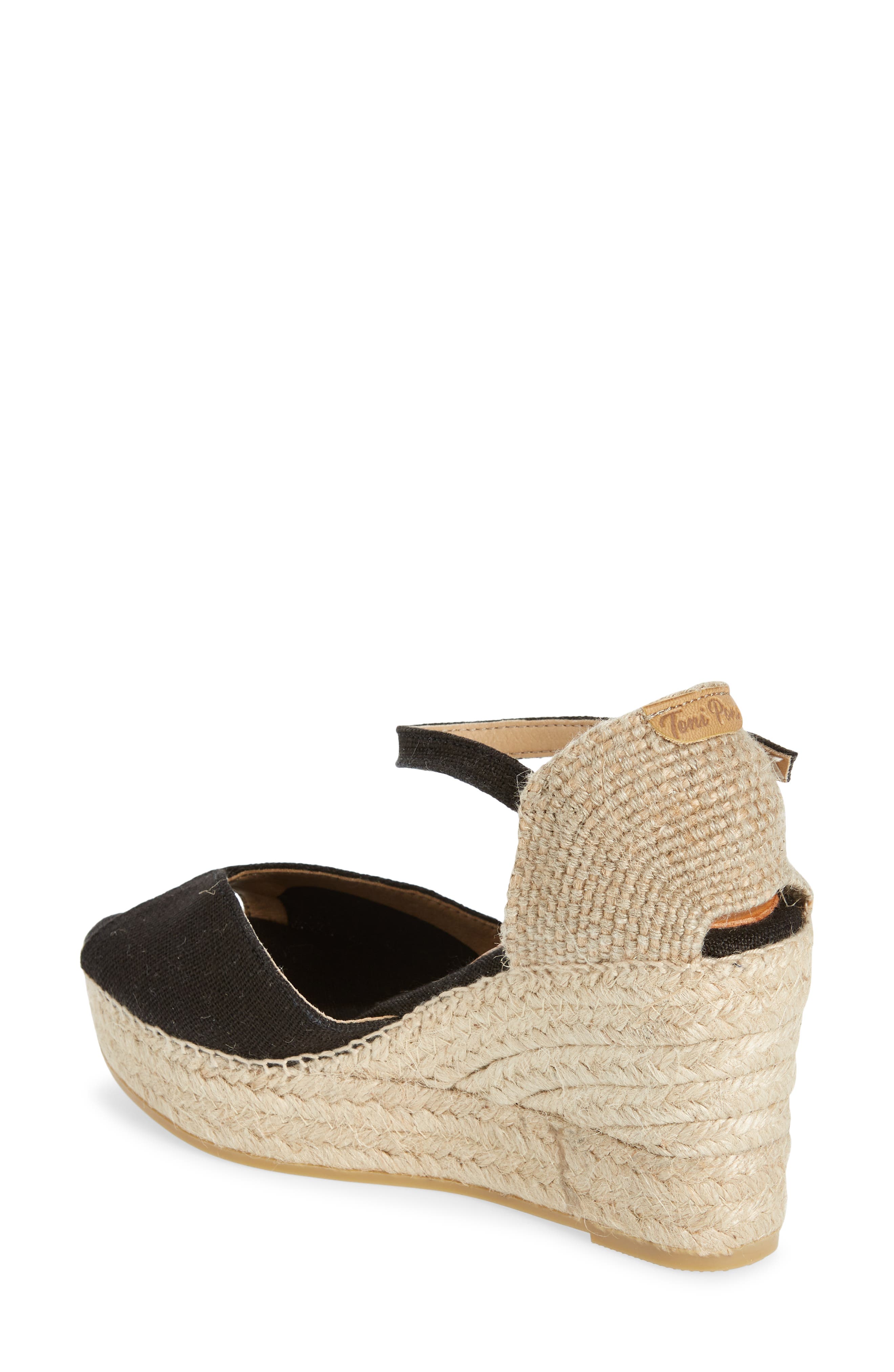 Toni Pons Lua Ankle Strap Espadrille Wedge Sandal, Alternate, color, 