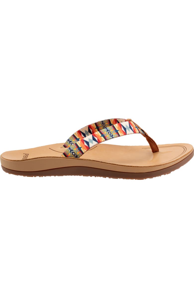 Pendleton Fire Legend Flip Flop, Alternate, color,