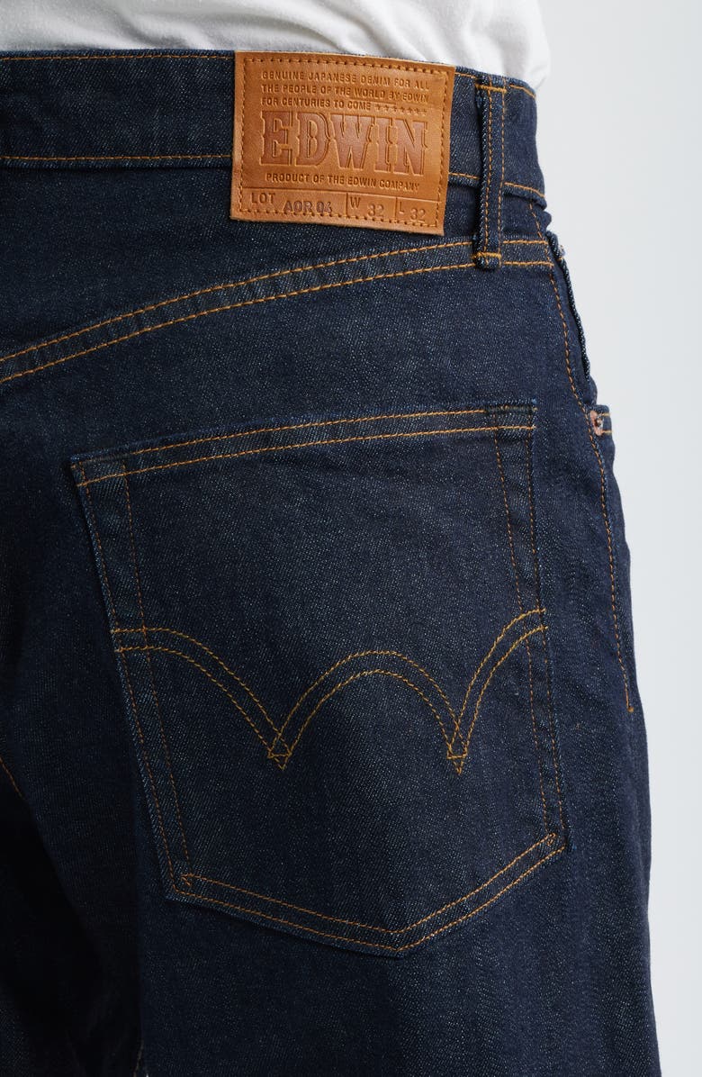 EDWIN Wide Straight Leg Jeans, Alternate, color, Wet