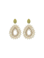 LOTT.gioielli CE SI Drop Crystal S - Champagne #04-G