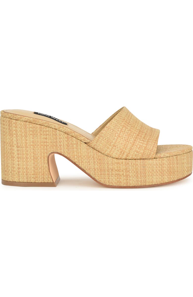 Nine West Boone Platform Slide Sandal, Alternate, color,