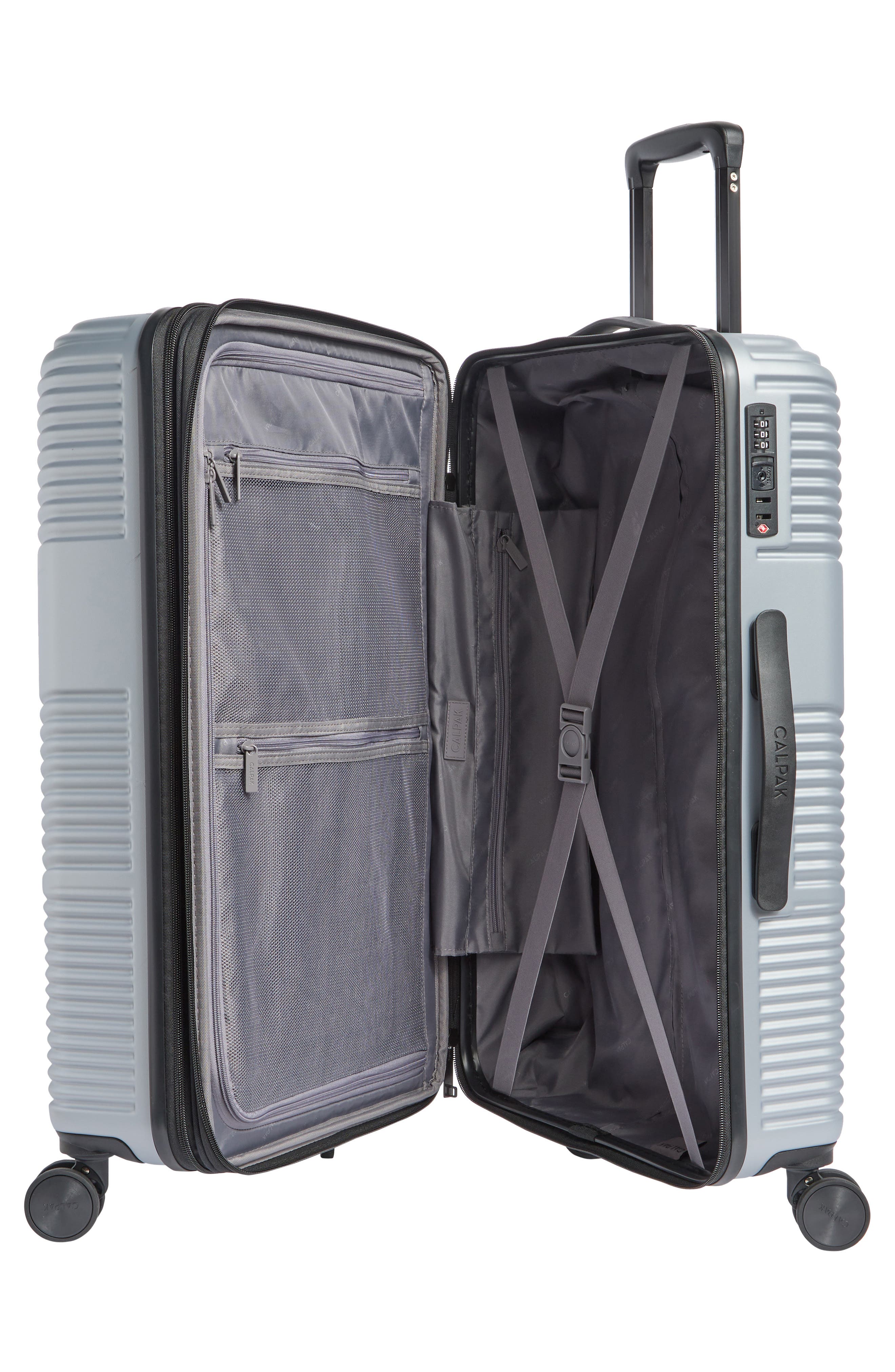 CALPAK Ravia 24-Inch Hardside Luggage, Alternate, color, Silver