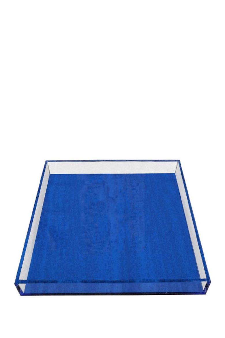 Neon Blue Large Tray, Main, color, NEON BLUE