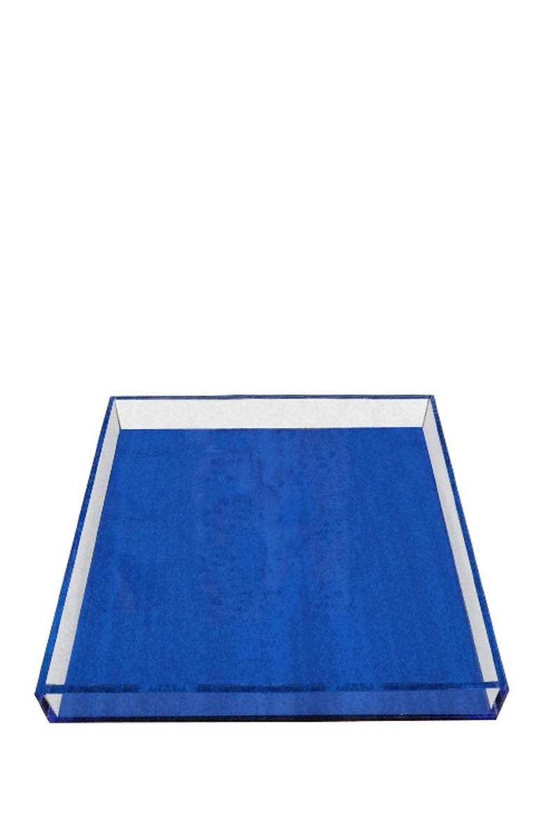 R16 HOME Neon Blue Large Tray, Main, color, Neon Blue