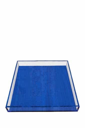 Neon Blue Large Tray