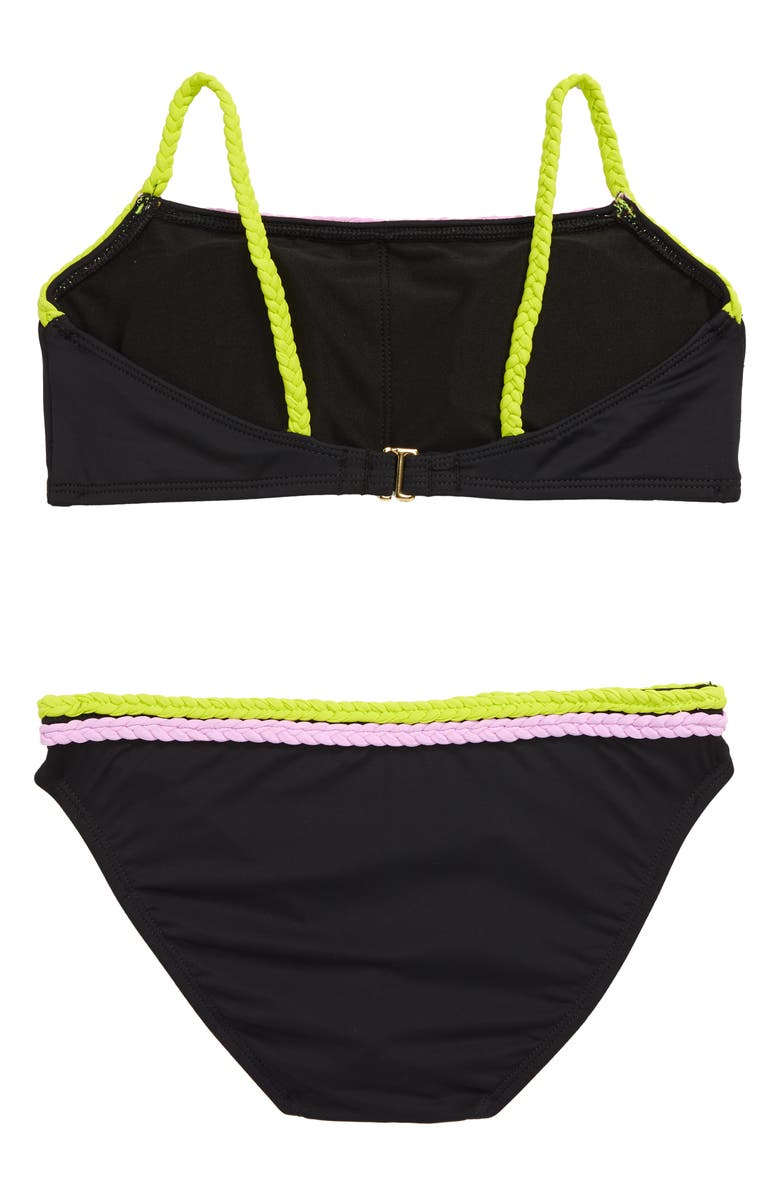 Hobie Braid Parade Two-Piece Swimsuit, Alternate, color, 