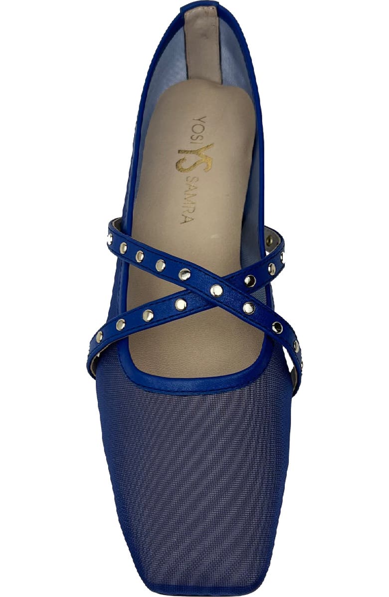 Yosi Samra Chloe Square Toe Flat, Alternate, color,