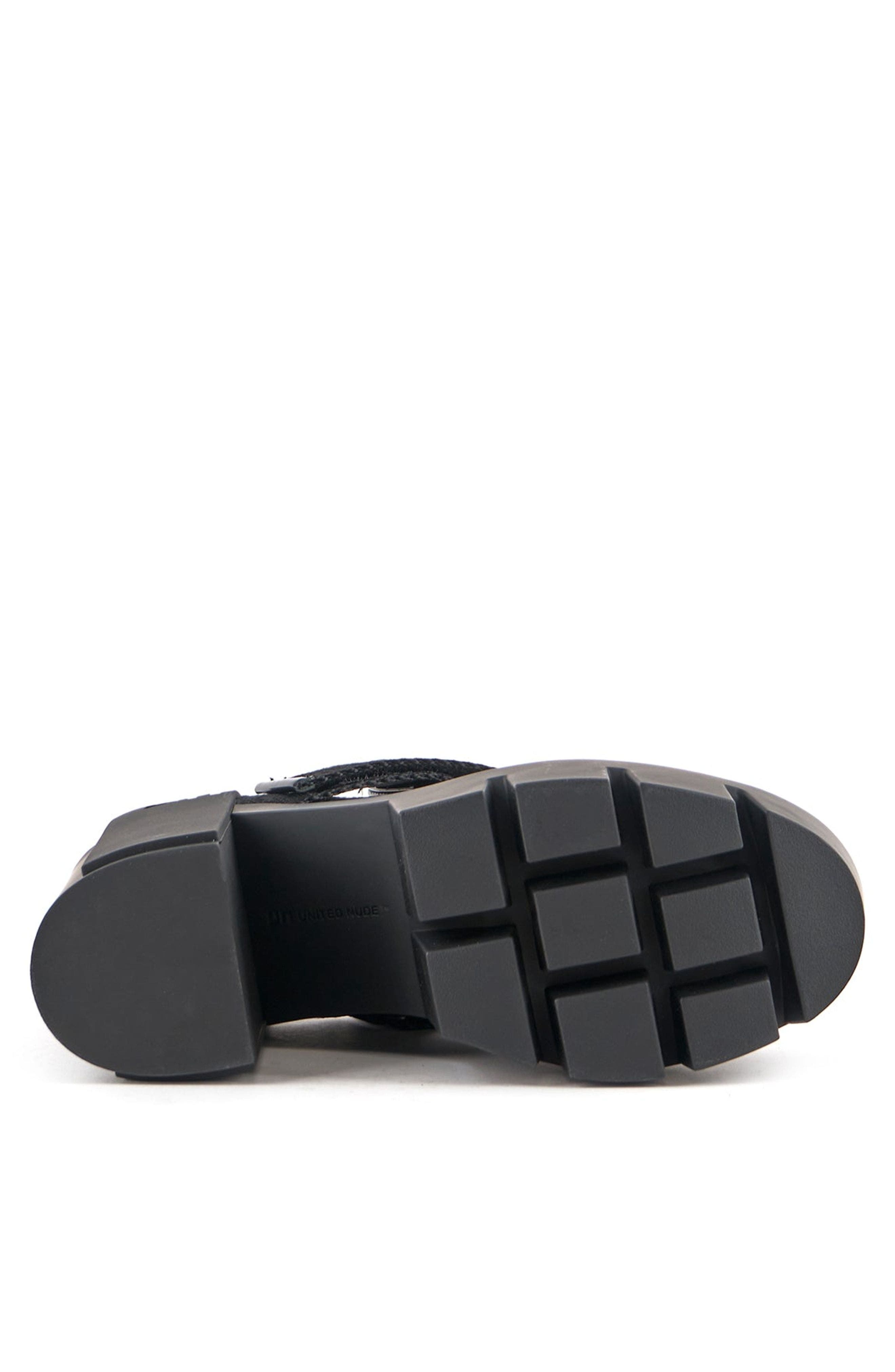 United Nude Grip Trooper Lug Platform Pump, Alternate, color, 