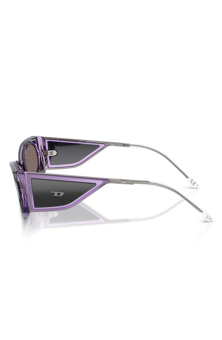 DIESEL<sup>®</sup> 54mm Cat Eye Sunglasses, Alternate, color, 