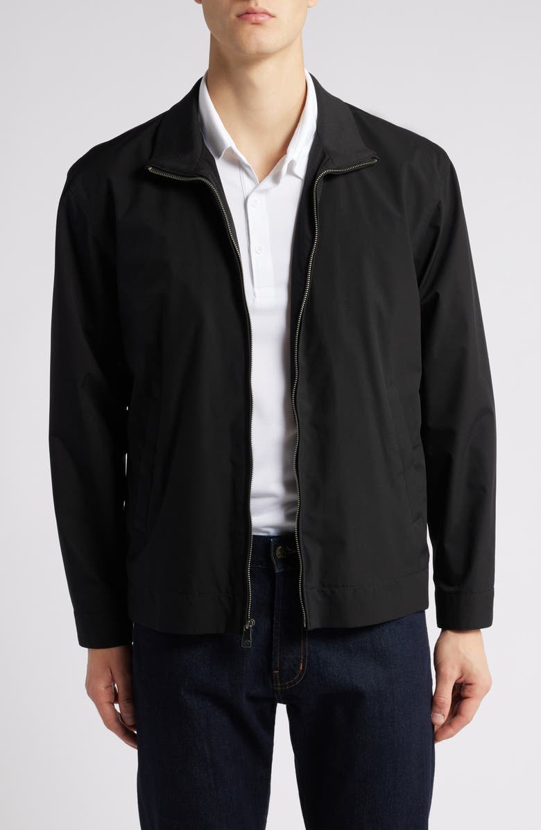 Hart Schaffner Marx Ryan Waterproof Jacket, Main, color, Black