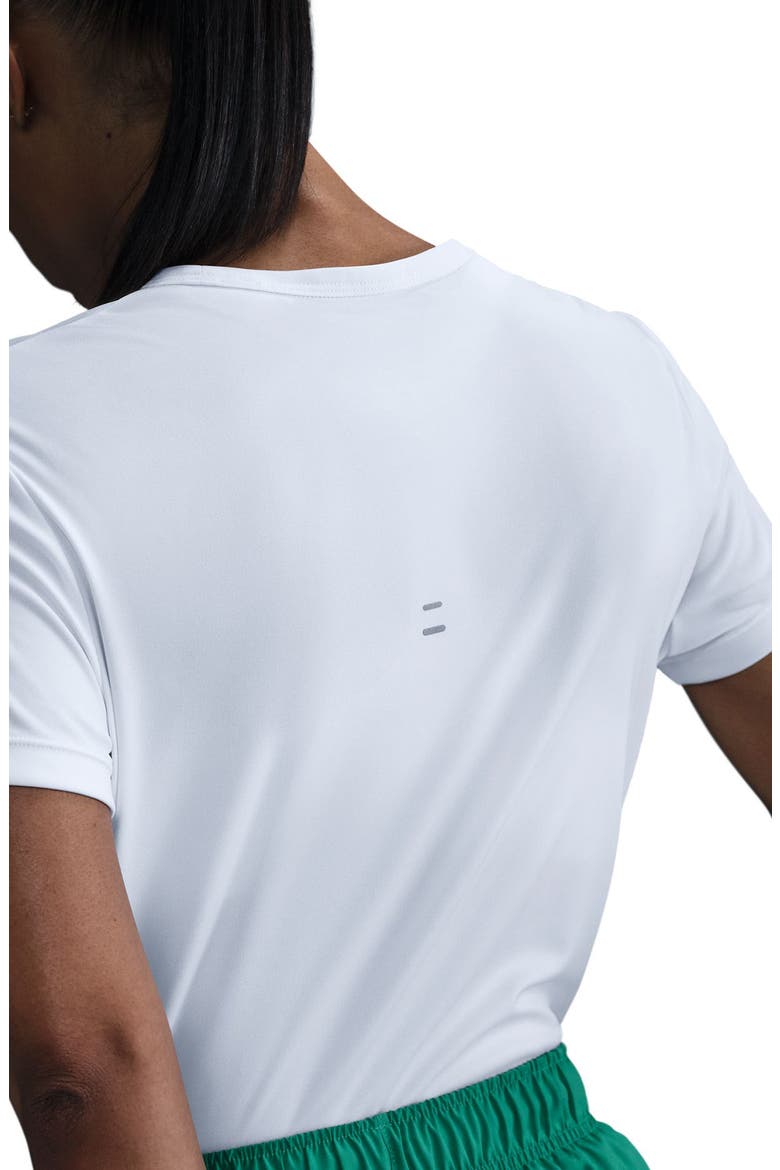 Tempo Dri-FIT Short Sleeve Running Top, Alternate, color, WHITE/ REFLECTIVE SILV