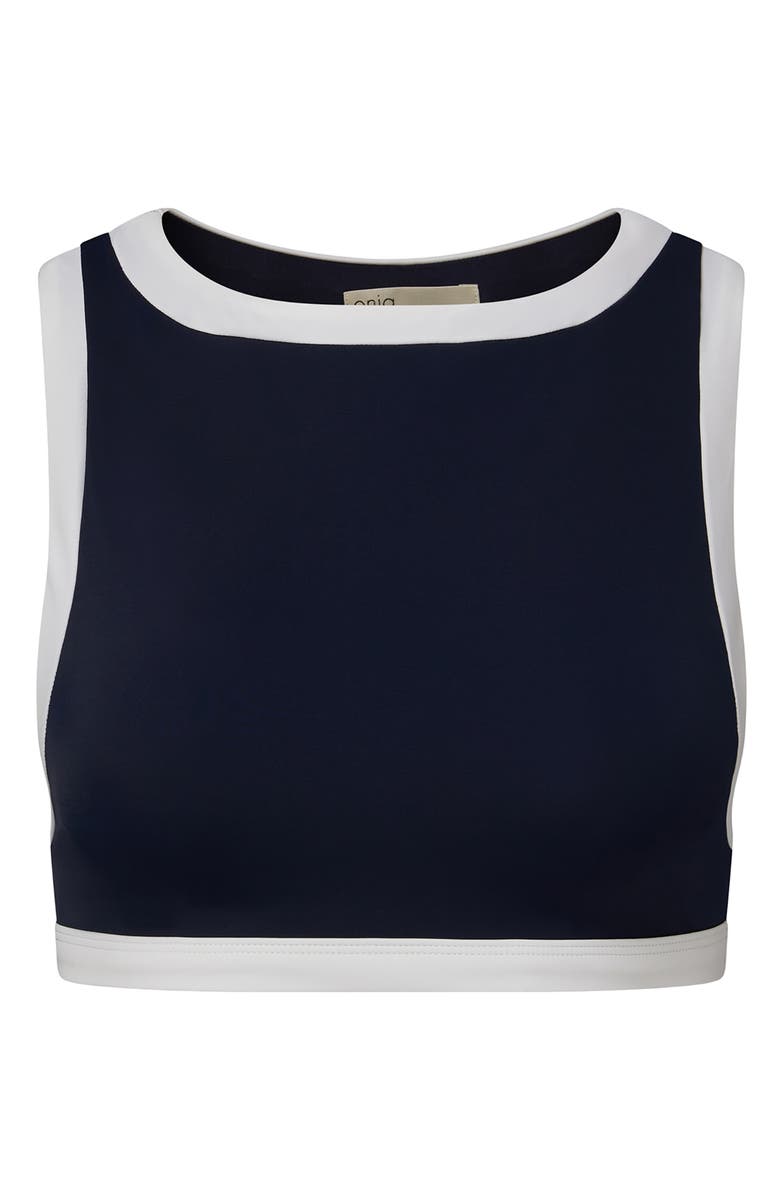 Onia Blake High Neck Bikini Top, Alternate, color, 