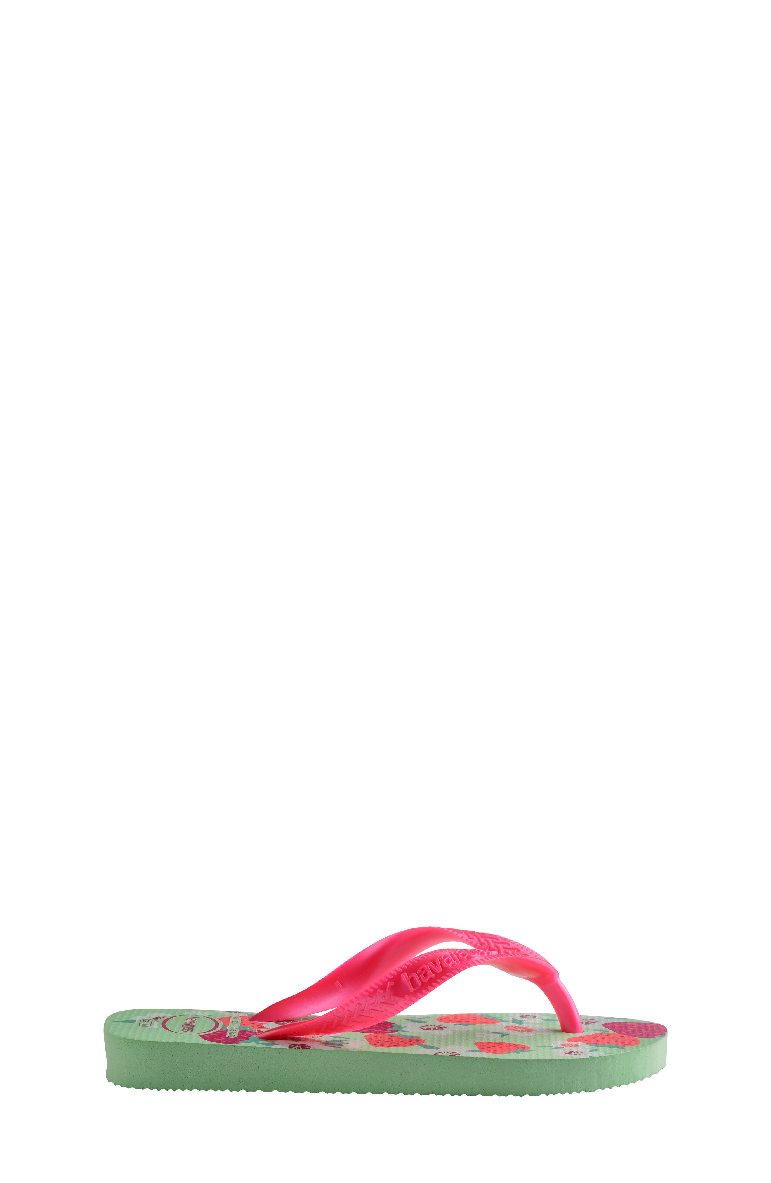 Havaianas Kids' Flores Flip Flop, Alternate, color, 