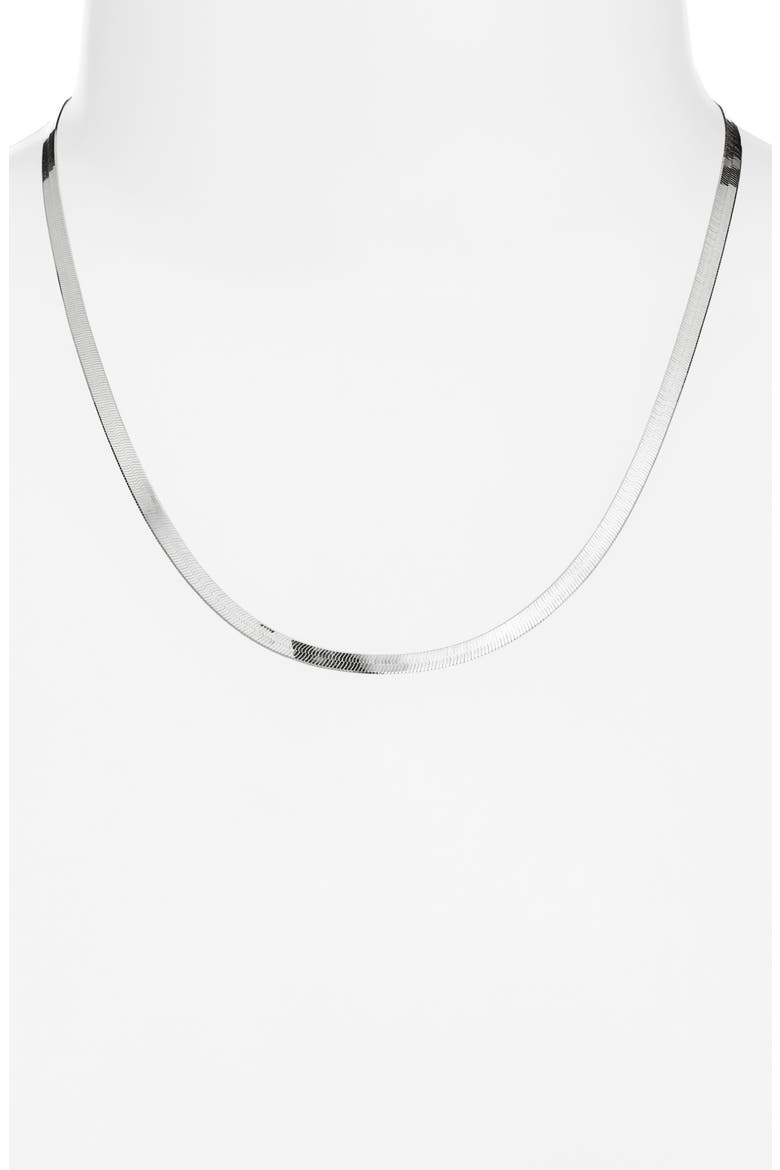 Topanga Canyon Chain Necklace, Alternate, color, SILVER