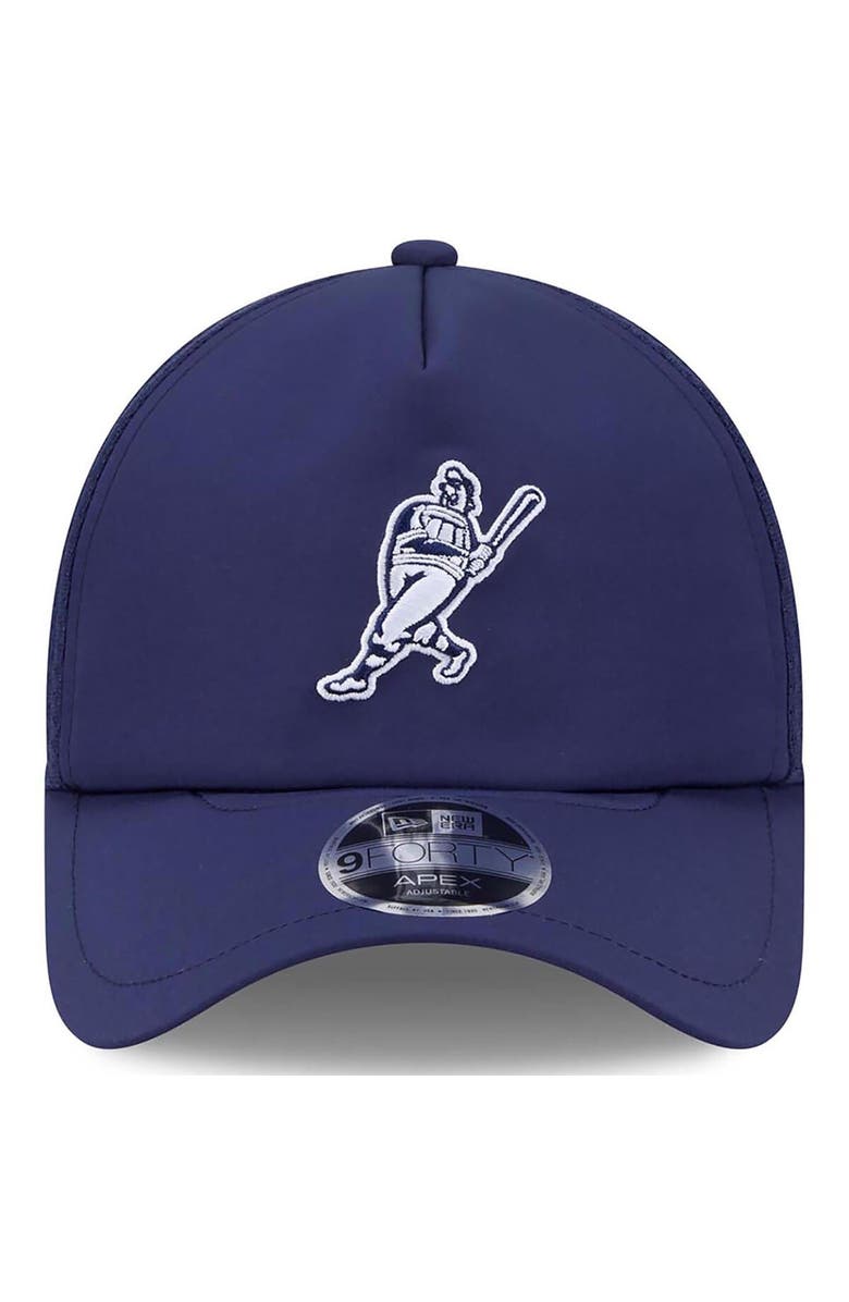 New Era Men's New Era Navy Milwaukee Brewers 2026 Batting Practice Alternate Apex 9FORTY Adjustable Hat, Alternate, color, Navy