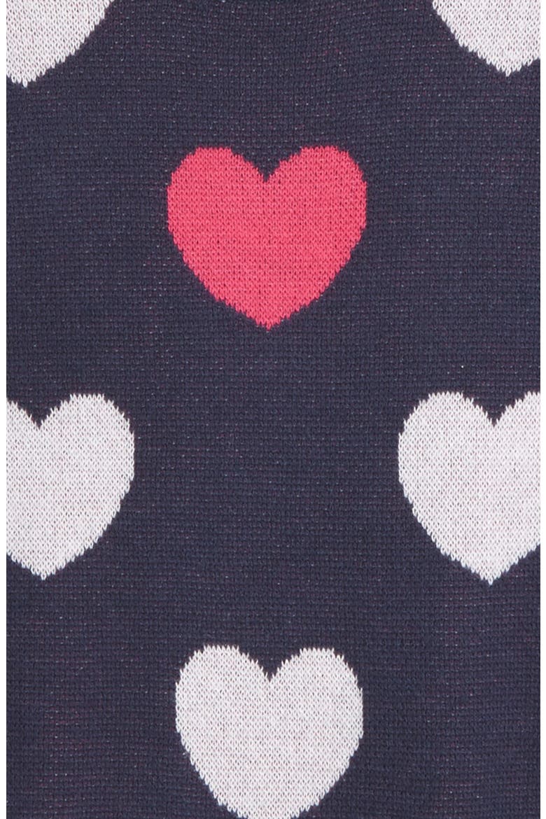 Jacquard Sweater, Alternate, color, NAVY INDIGO HEARTS