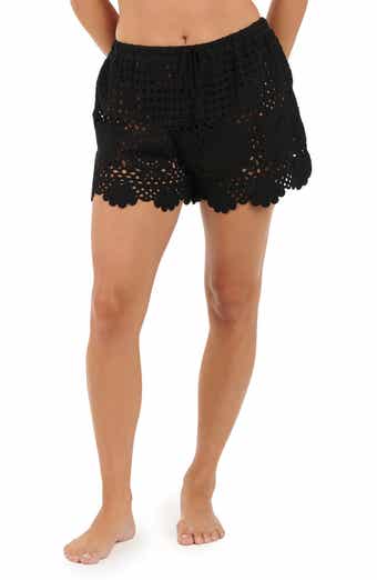 Crochet Cover-Up Shorts
