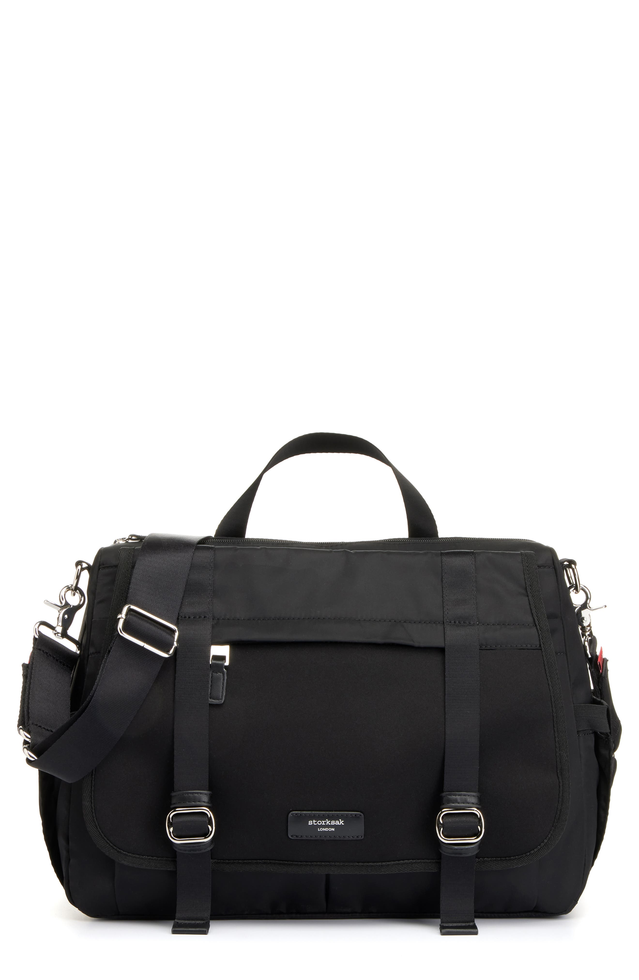 Storksak Blake Convertible Diaper Bag, Main, color, 