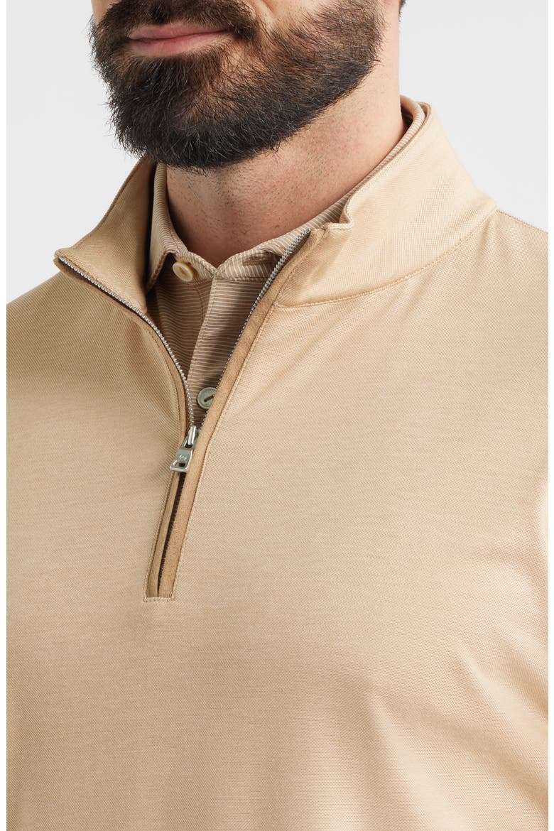 Crown Crafted Albatross Quarter Zip, Alternate, color, SUMMER DUNES