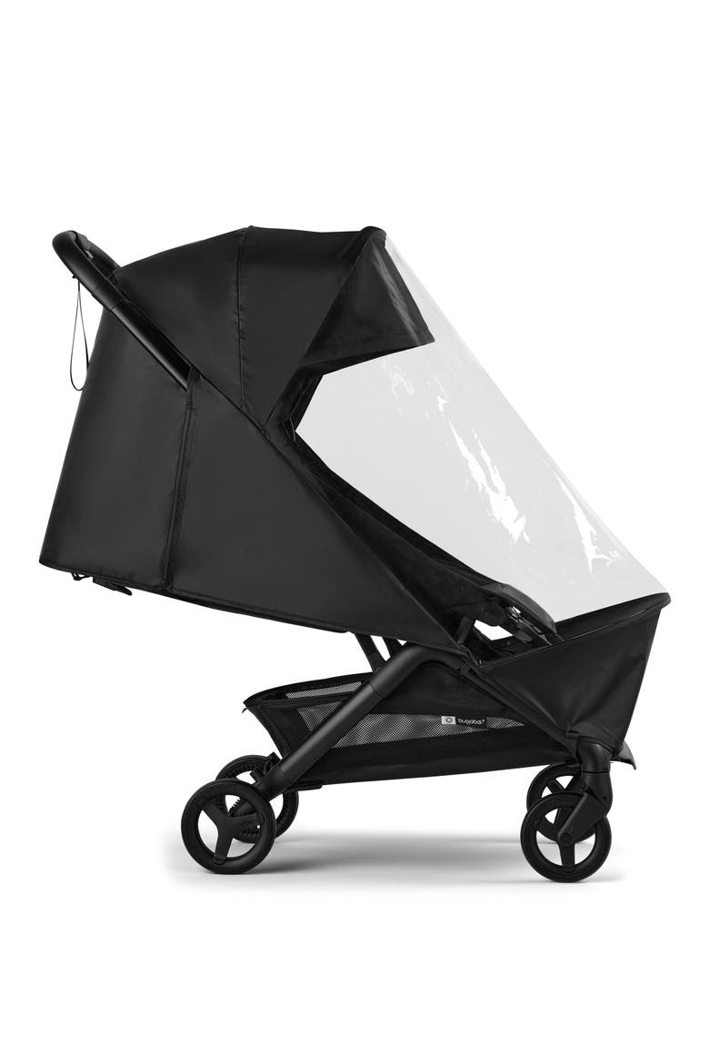 Rain Cover for Butterfly 2 Stroller, Main, color, BLACK