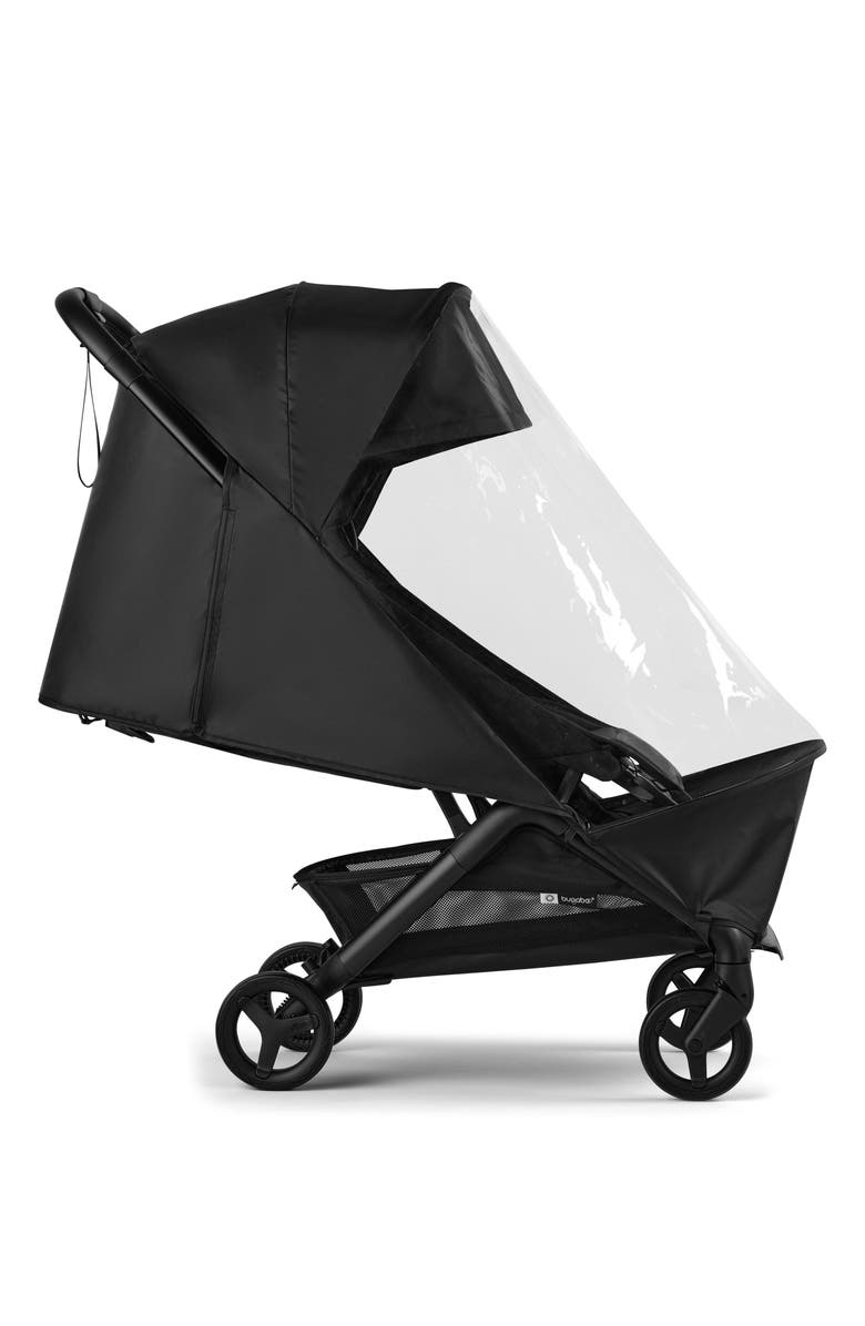 Bugaboo Rain Cover for Butterfly 2 Stroller, Main, color, Black