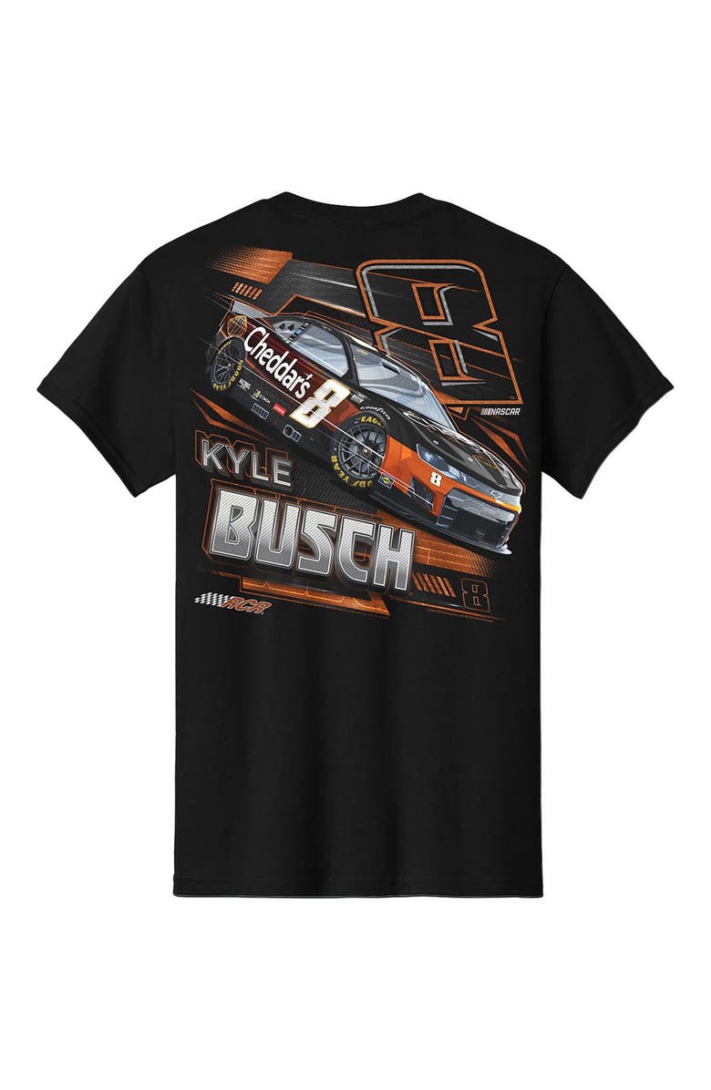 NASCAR Men's Richard Childress Racing Team Collection  Black Kyle Busch Cheddar's Car T-Shirt, Alternate, color, 