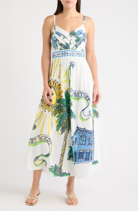 Wendley Floral Print Sundress