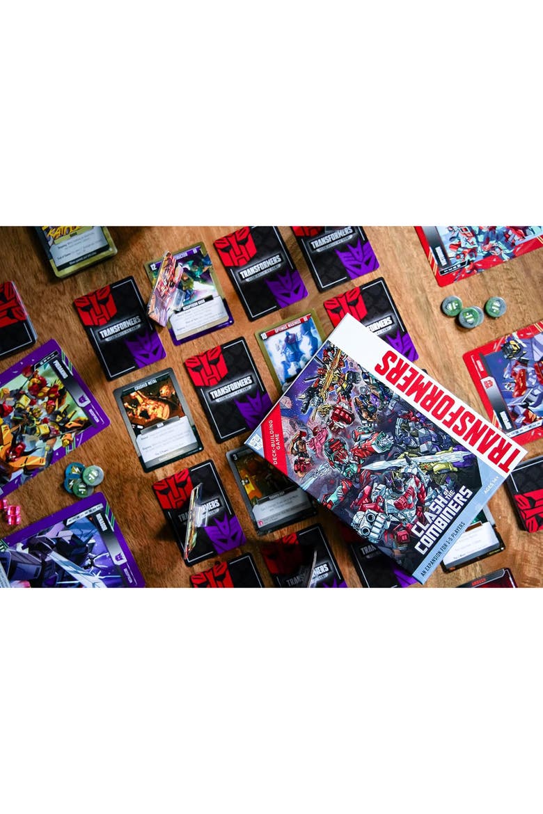 Transformers Deck Building Game Clash of The Combiners, Alternate, color, Multicolored