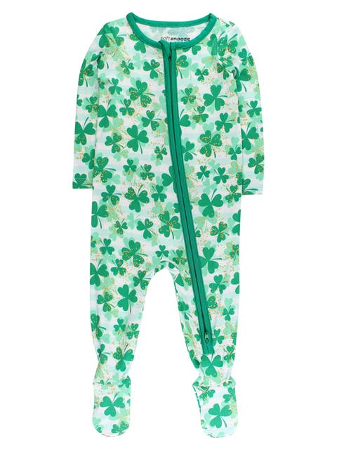 SoftSnooze Gender Inclusive One Piece Footie Pajamas
