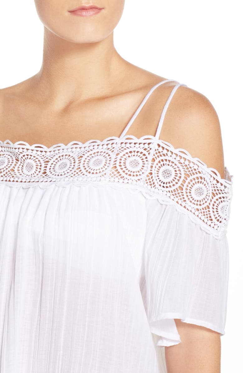 La Blanca 'Island Fare' Cotton Cover-Up Slipdress, Alternate, color, 